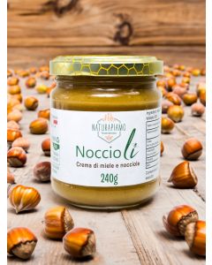 Nocciolì Crema Spalmabile Miele Biologico e Nocciole